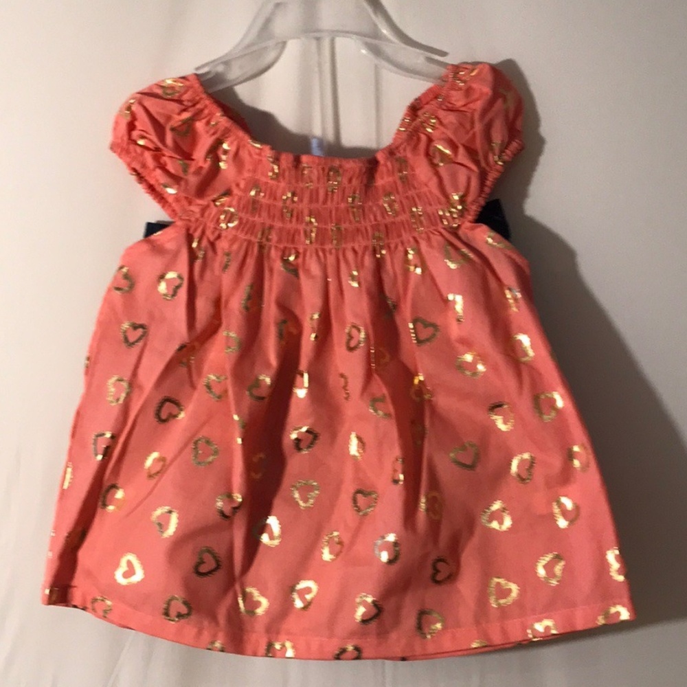 NWOT Park Bench Kids Girls Short Set Size 24 Mos.